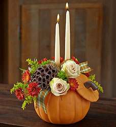 Autumn Essence Centerpiece Flower Power, Florist Davenport FL